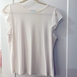 CeCe flutter sleeve blouse, Medium